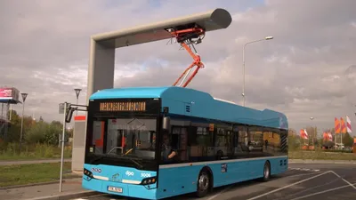 Elektrobusy s rychlým dobíjením v Ostravě